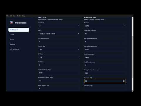 MoldPredict – Platform Walkthrough